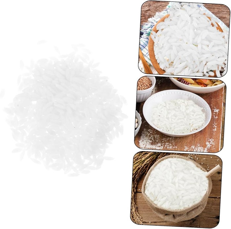 Artificial Rice Props for Photography Home Decor Teaching Tools Realistic Fake Rice Models - Image 5